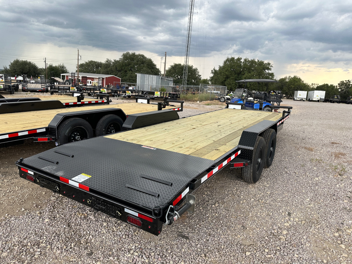 New 2025 Lacosta 83"x24' Car Hauler Trailer - 14K GVWR