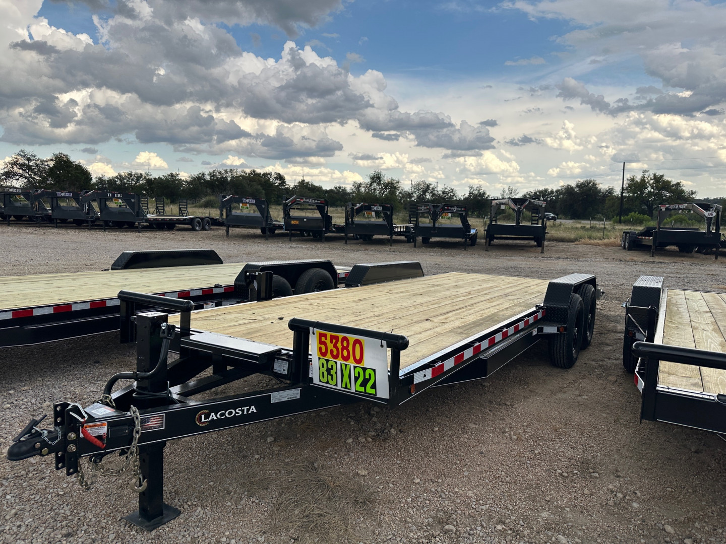 New 2025 Lacosta - 83x22 - Car Hauler Trailer - 14K GVWR