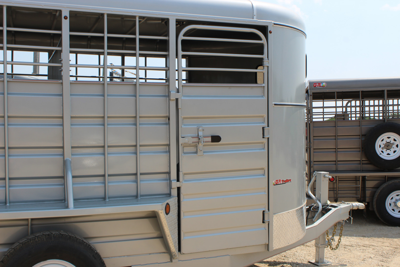 New 2025 GR TRAILERS 6.8' x 16' Bumper Pull Livestock Trailer