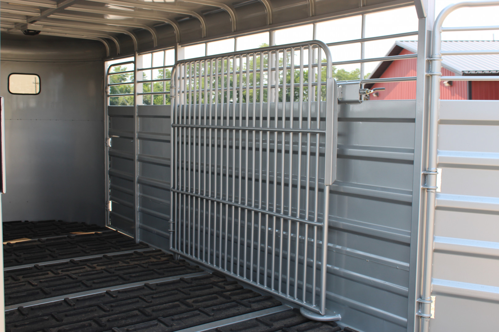 New 2025 GR TRAILERS 6.8' x 16' Bumper Pull Livestock Trailer