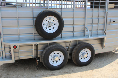 New 2025 GR TRAILERS 6.8' x 16' Bumper Pull Livestock Trailer