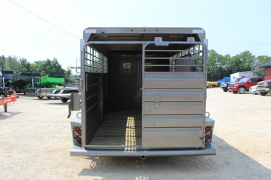 New 2025 GR TRAILERS 6.8' x 16' Bumper Pull Livestock Trailer