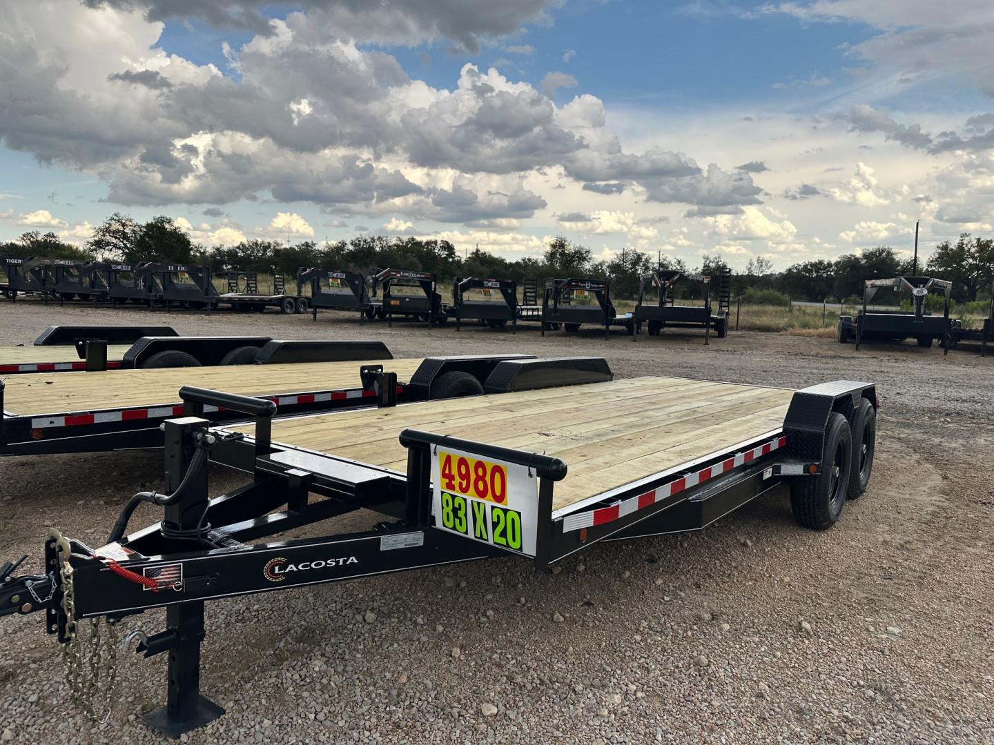 New 2025 Lacosta - 83x20 - Car Hauler Trailer - 14K GVWR