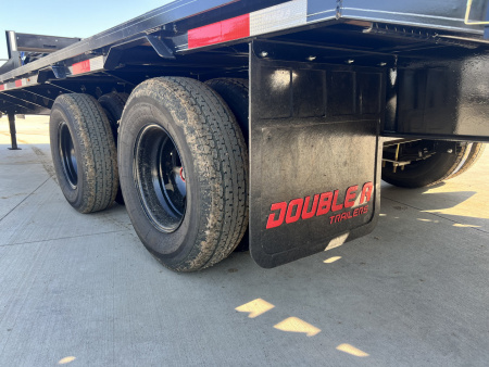 New 2026 Double A 28’ Gooseneck Deckover 23’ plus 5’ x 102” with 2-10K tandem dual axles=25K