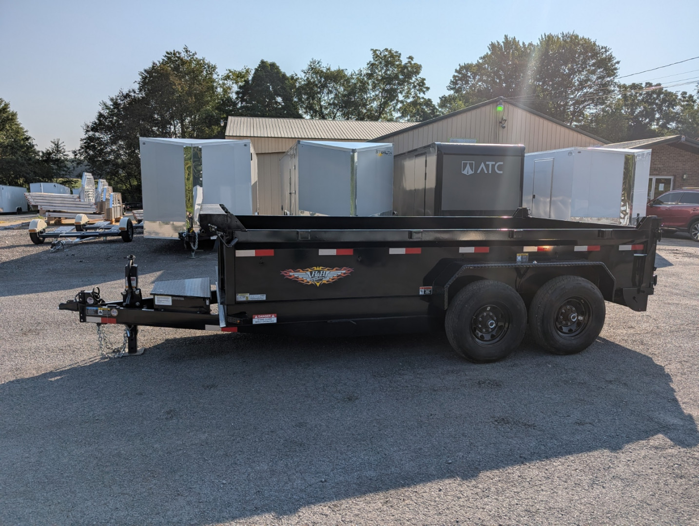 New 2025 H&H 83X14 14K Dump Trailer