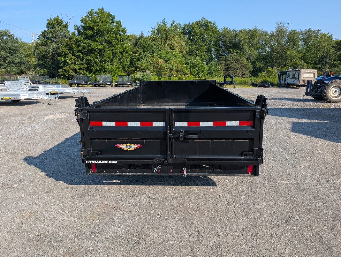 New 2025 H&H 83X14 14K Dump Trailer