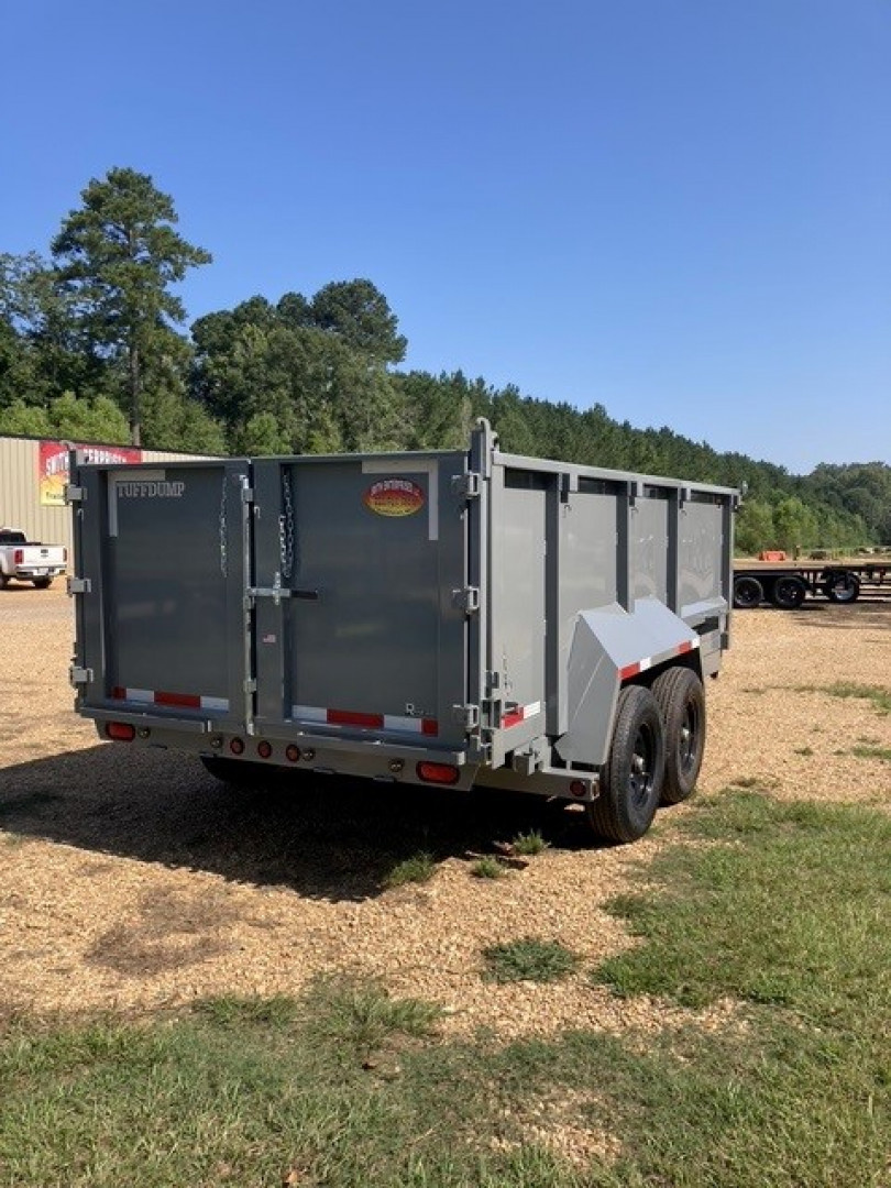 New 2025 TUFFDUMP TD14HS Dump Trailer 7'x14' 4' Sides