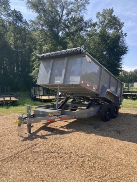 New 2025 TUFFDUMP TD14HS Dump Trailer 7'x14' 4' Sides