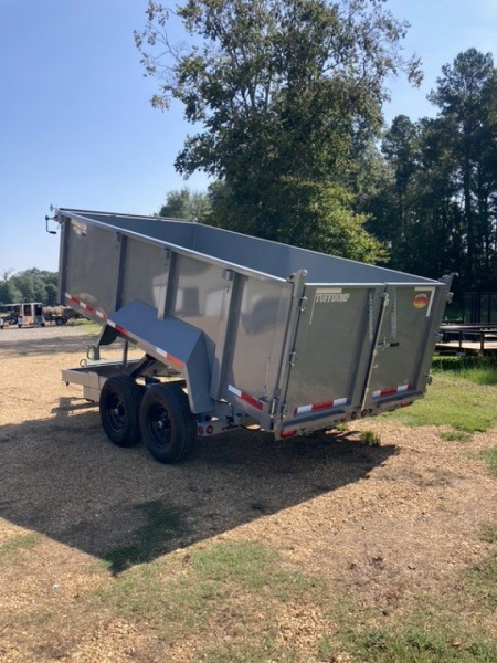 New 2025 TUFFDUMP TD14HS Dump Trailer 7'x14' 4' Sides