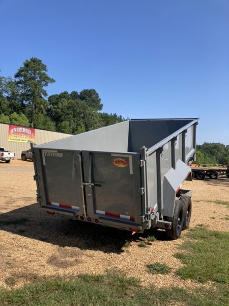 New 2025 TUFFDUMP TD14HS Dump Trailer 7'x14' 4' Sides