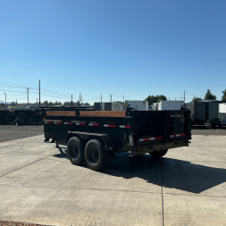 New 2026 Eagle Trailers 7x14 Venture Pro Low Profile Tandem Axle 14K Dump Trailer