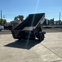 New 2026 Eagle Trailers 7x14 Venture Pro Low Profile Tandem Axle 14K Dump Trailer
