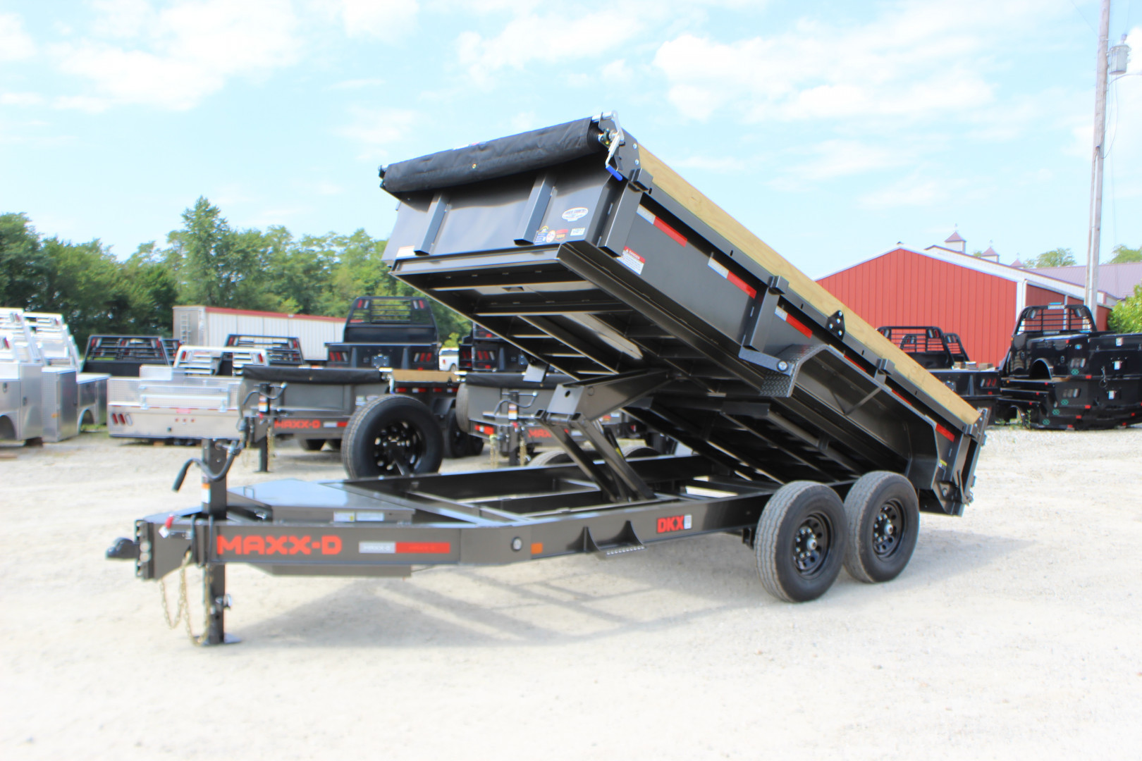 New 2026 MAXX-D DKX 14' dump Dump Trailer