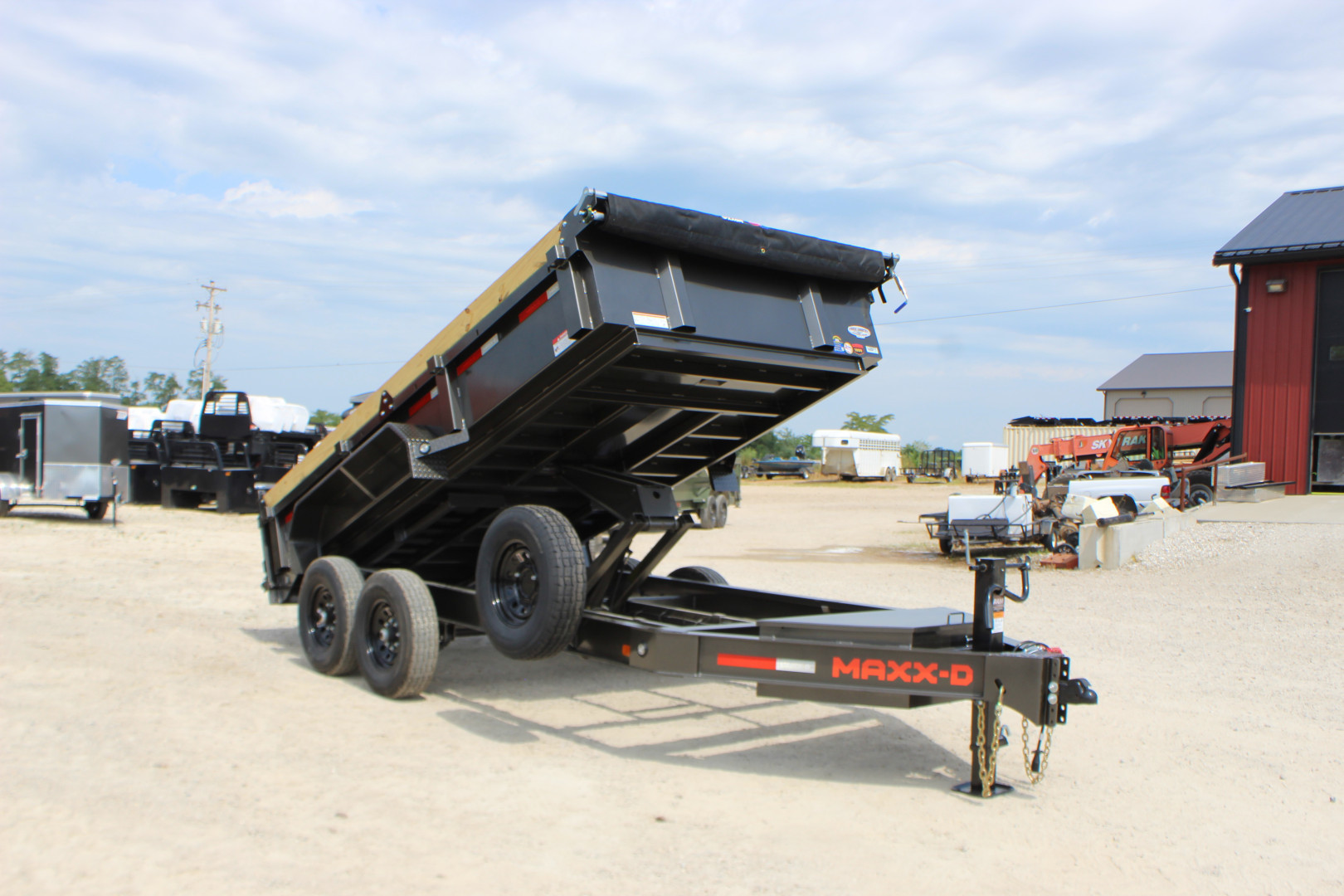 New 2026 MAXX-D DKX 14' dump Dump Trailer