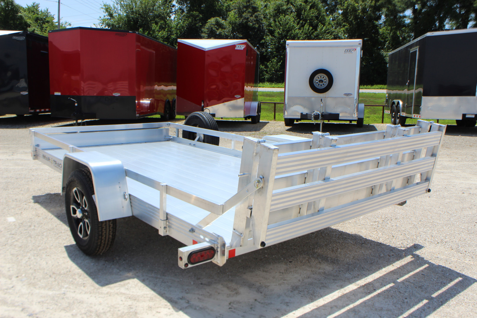 New 2026 Bear Track Aluminum 76x12 Utility Trailer
