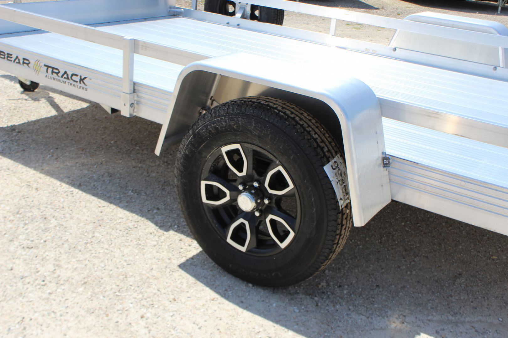 New 2026 Bear Track Aluminum 76x12 Utility Trailer