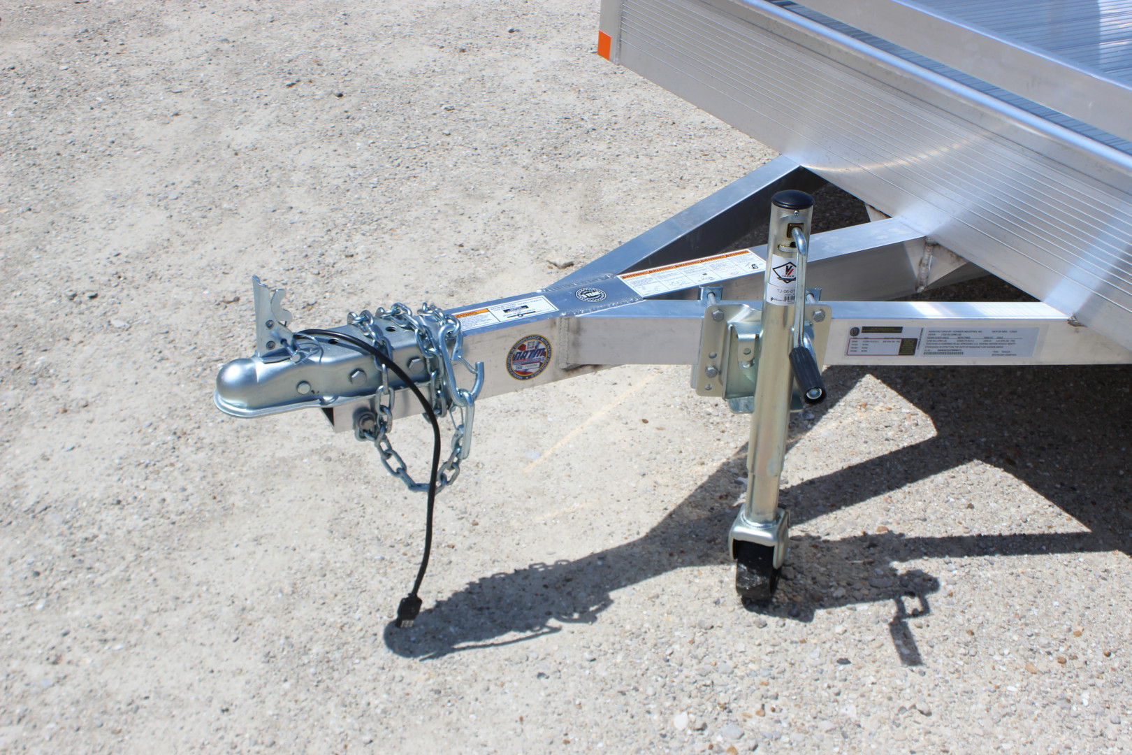 New 2026 Bear Track Aluminum 76x12 Utility Trailer
