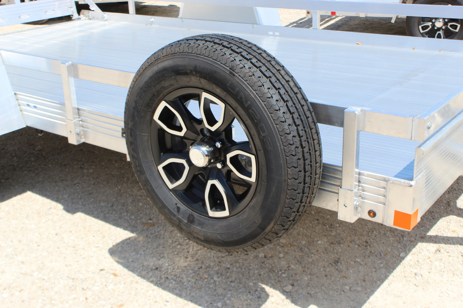 New 2026 Bear Track Aluminum 76x12 Utility Trailer