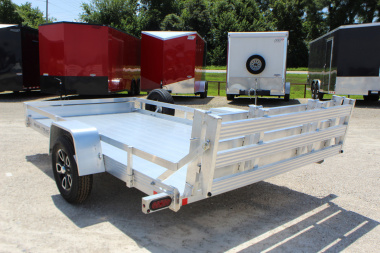New 2026 Bear Track Aluminum 76x12 Utility Trailer