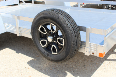 New 2026 Bear Track Aluminum 76x12 Utility Trailer