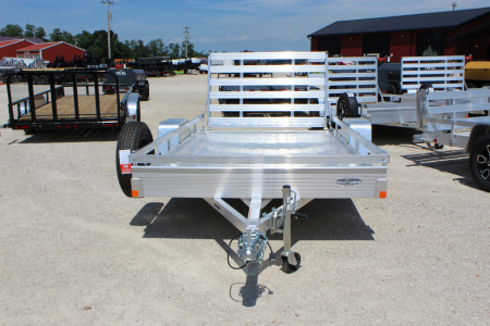 New 2026 Bear Track 76x12 Aluminum Utility Trailer