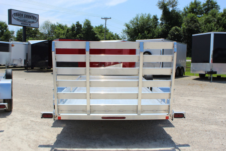 New 2026 Bear Track 76x12 Aluminum Utility Trailer
