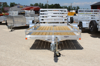 New 2026 Bear Track 76 x12' Aluminum Utility Trailer