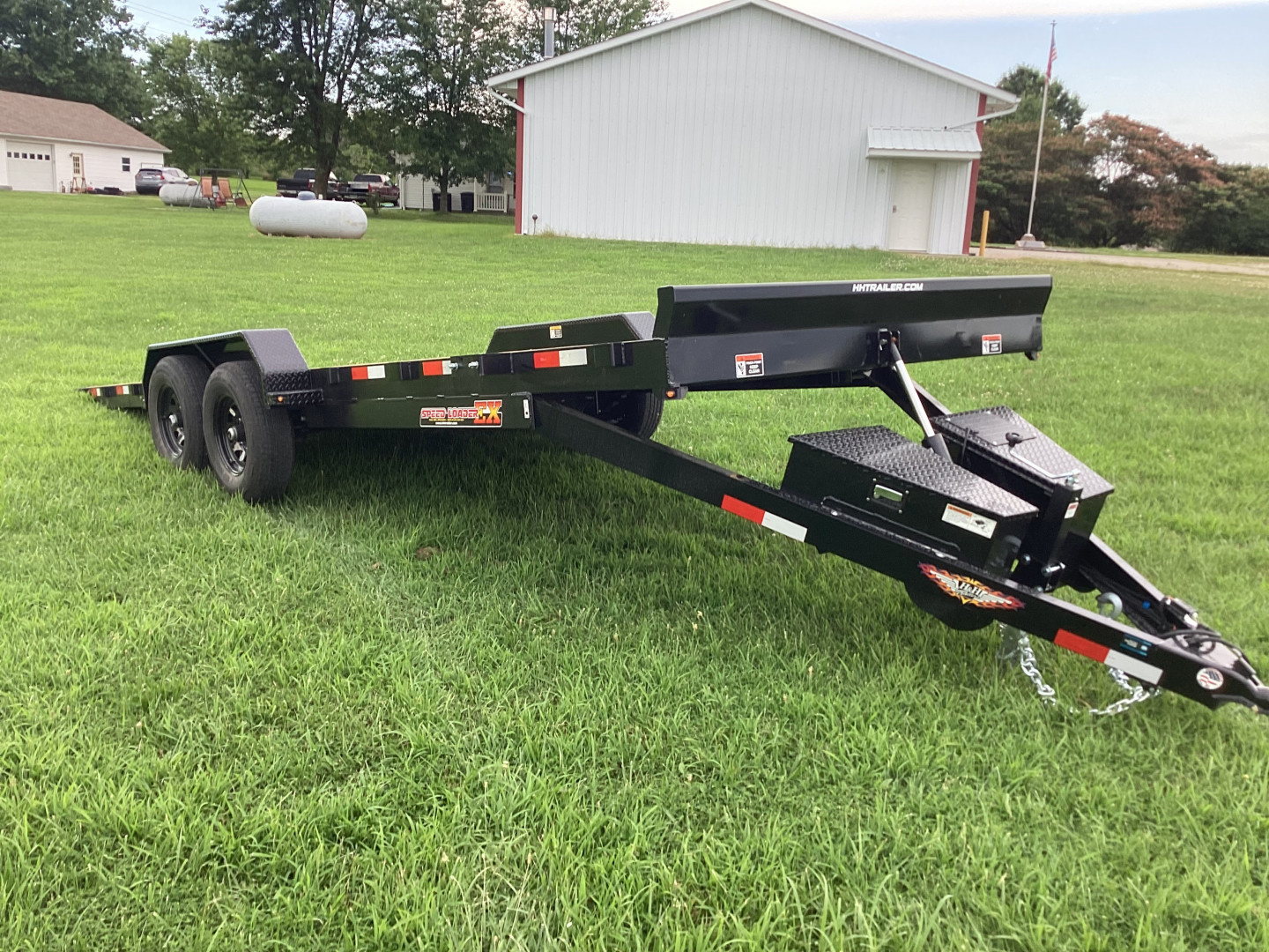 New 2025 H&H Trailers 82x22 Speed Loader Car Hauler, 10K