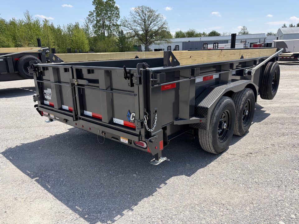 New 2026 Diamond C Trailers LPT207L14X82 (82" X 14') 15.5K Telescopic Dump Trailer