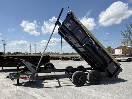 New 2026 Diamond C Trailers LPT207L14X82 (82" X 14') 15.5K Telescopic Dump Trailer