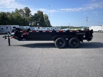 New 2025 Horizon Trailers EZ7 16'X83" BP Dump Trailer