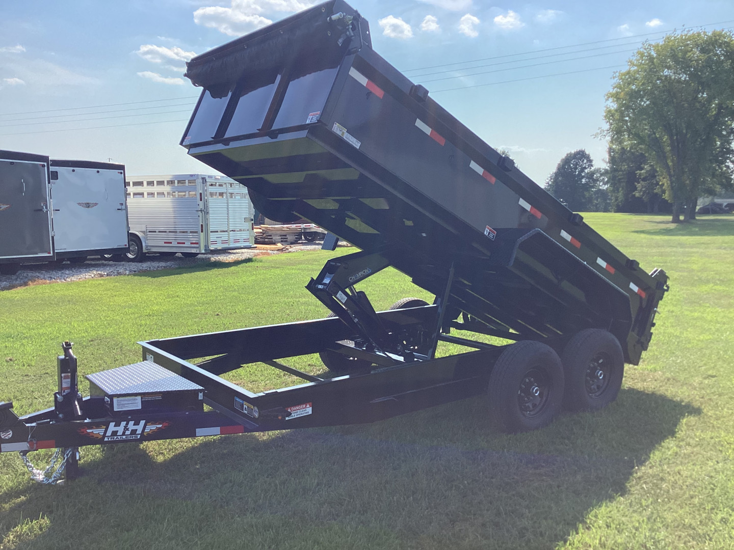 New 2026 H&H Trailers 83x14 Industrial Dump, 14K Dump Trailer
