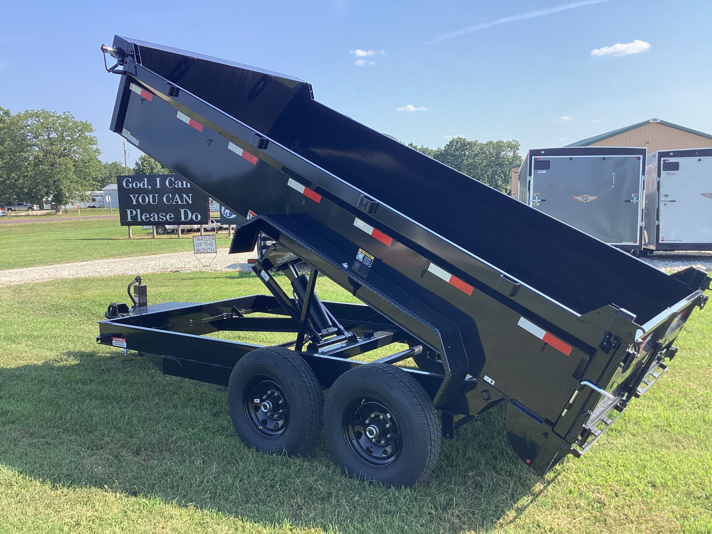 New 2026 H&H Trailers 83x14 Industrial Dump, 14K Dump Trailer