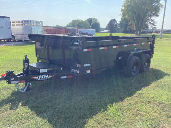 New 2026 H&H Trailers 83x14 Industrial Dump, 14K Dump Trailer