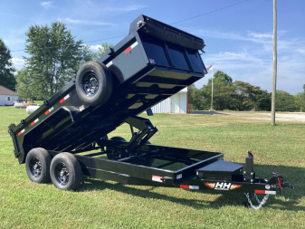 New 2026 H&H Trailers 83x14 Industrial Dump, 14K Dump Trailer