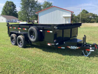 New 2026 H&H Trailers 83x14 Industrial Dump, 14K Dump Trailer