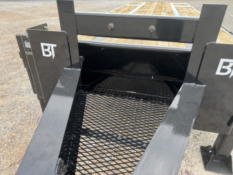 New 2026 Behnke 102"x31' 20 TON Pintle Hitch Tag Trailer *PAVER RAMPS*