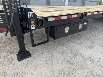 New 2026 Behnke 102"x31' 20 TON Pintle Hitch Tag Trailer *PAVER RAMPS*
