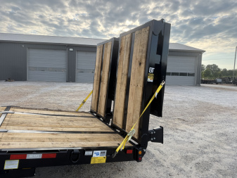 New 2026 Behnke 102"x31' 20 TON Pintle Hitch Tag Trailer *PAVER RAMPS*