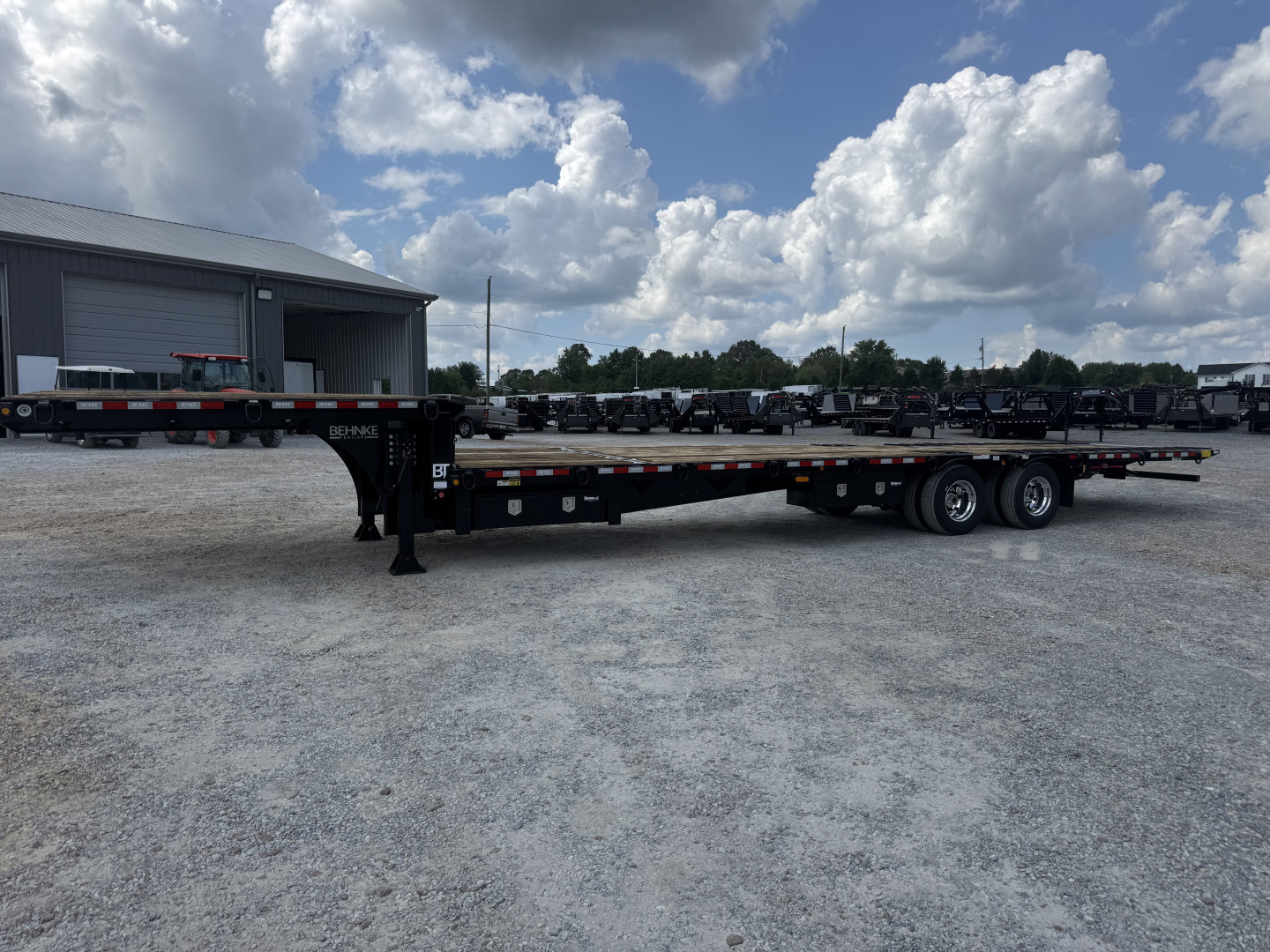 New 2026 Behnke Step Deck Trailer | 102" x 44' | 60K GVWR