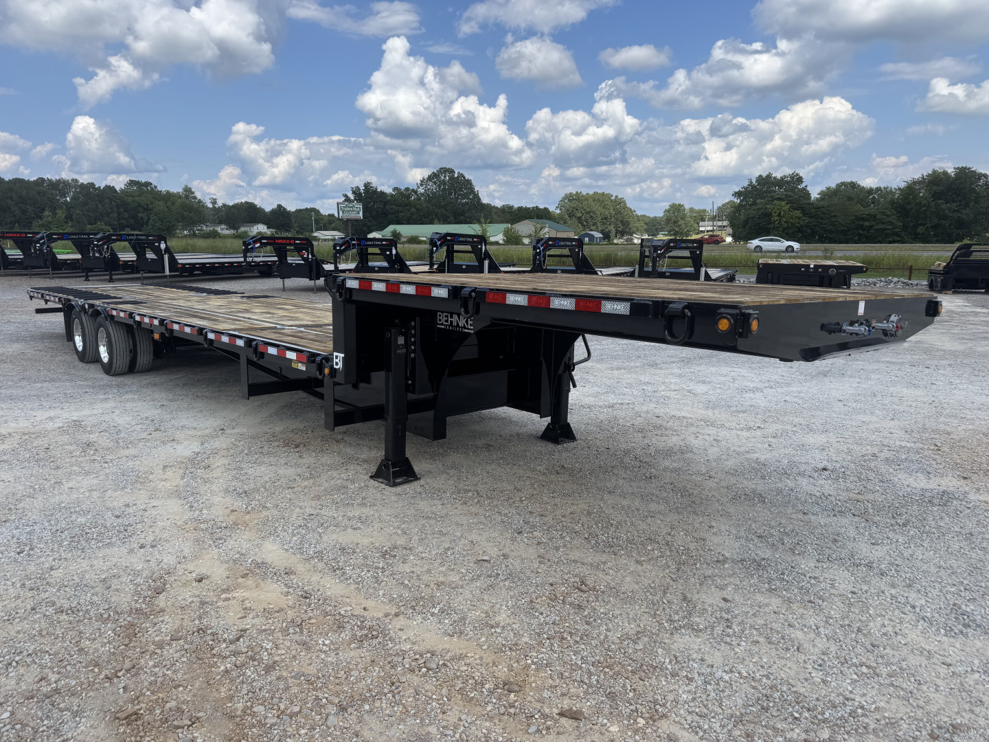 New 2026 Behnke Step Deck Trailer | 102" x 44' | 60K GVWR