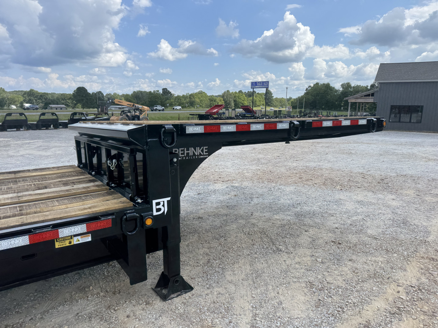 New 2026 Behnke Step Deck Trailer | 102" x 44' | 60K GVWR