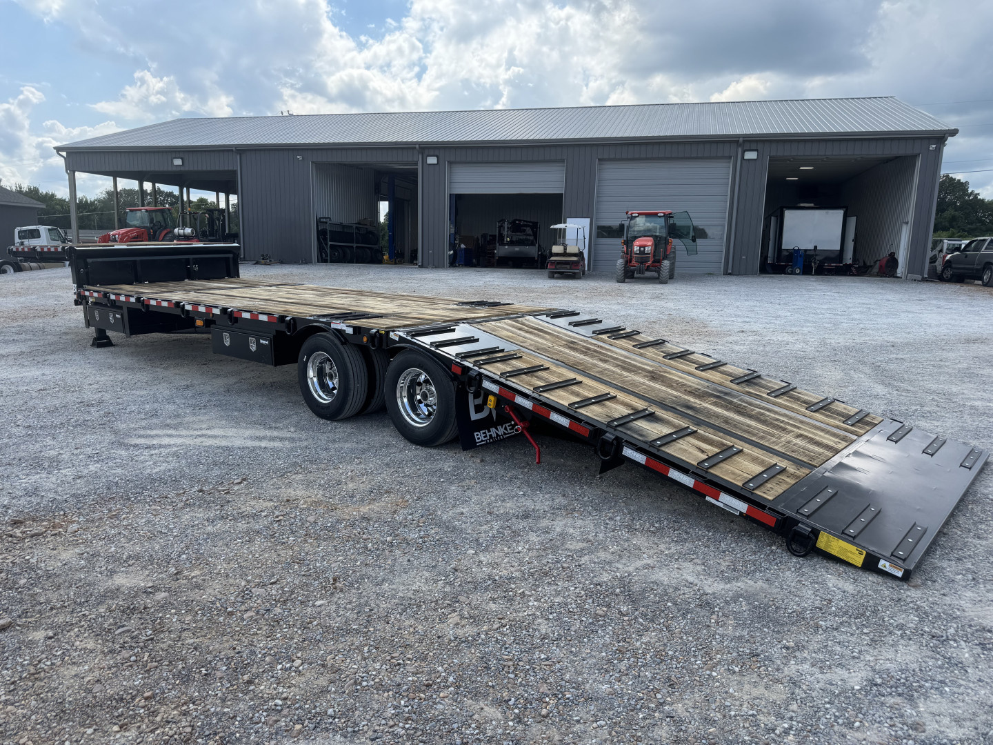 New 2026 Behnke Step Deck Trailer | 102" x 44' | 60K GVWR