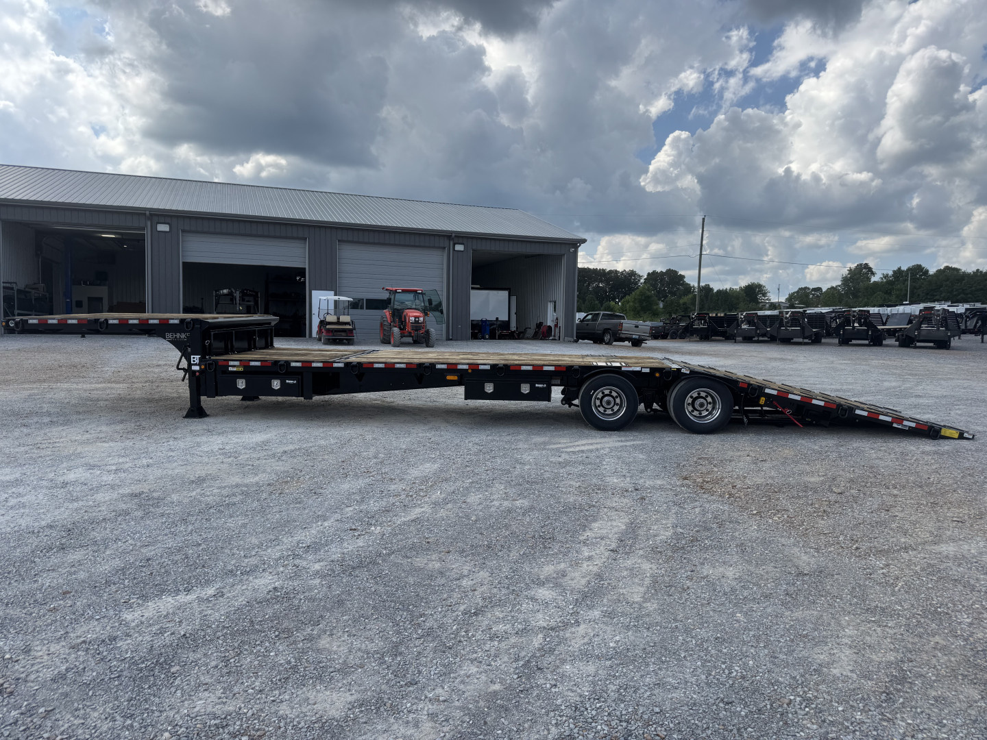 New 2026 Behnke Step Deck Trailer | 102" x 44' | 60K GVWR