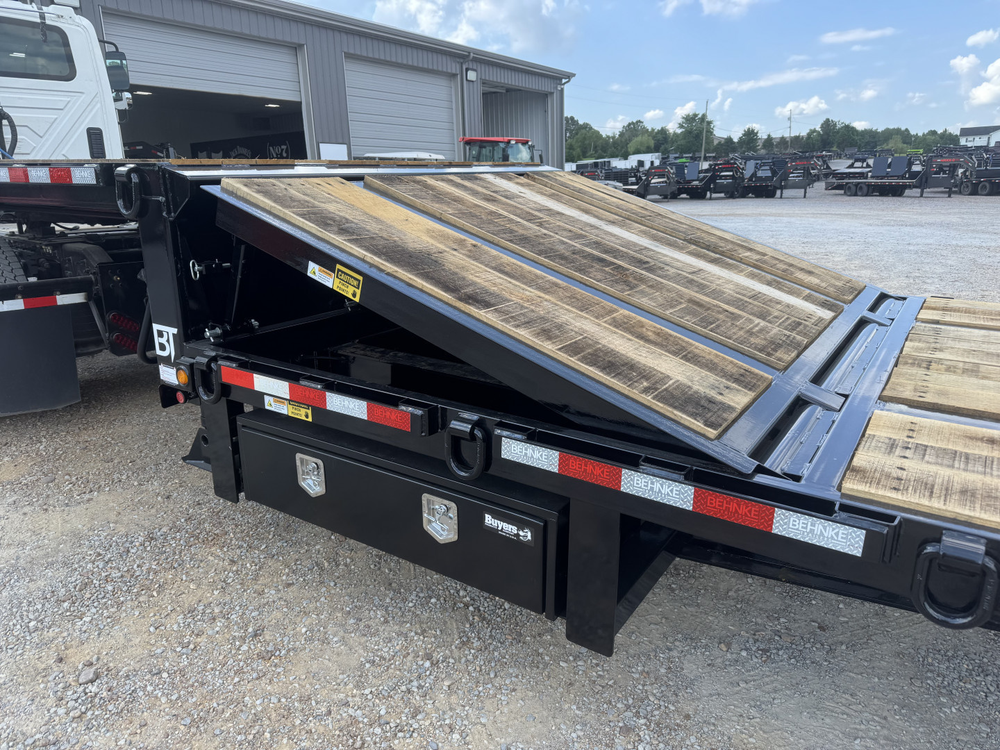 New 2026 Behnke Step Deck Trailer | 102" x 44' | 60K GVWR