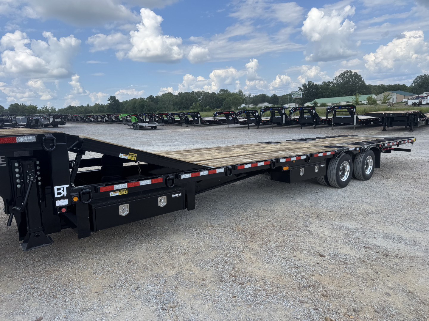 New 2026 Behnke Step Deck Trailer | 102" x 44' | 60K GVWR