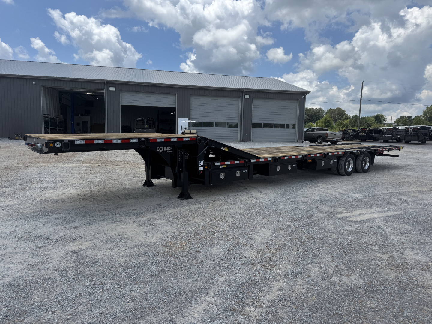New 2026 Behnke Step Deck Trailer | 102" x 46' | 60K GVWR