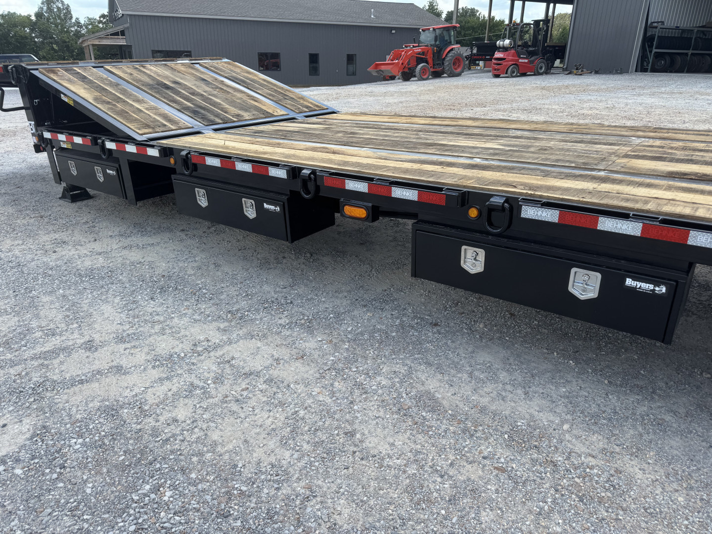 New 2026 Behnke Step Deck Trailer | 102" x 46' | 60K GVWR