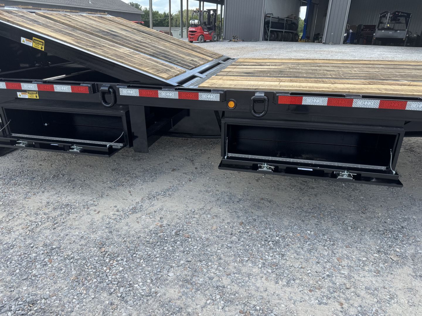 New 2026 Behnke Step Deck Trailer | 102" x 46' | 60K GVWR