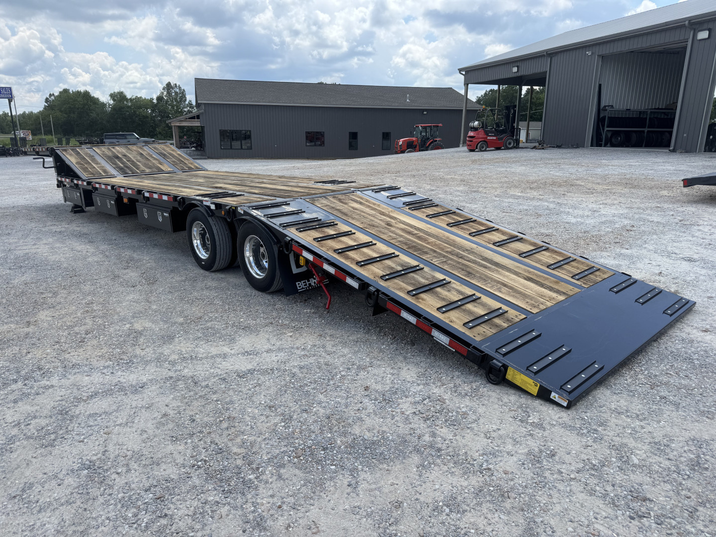 New 2026 Behnke Step Deck Trailer | 102" x 46' | 60K GVWR